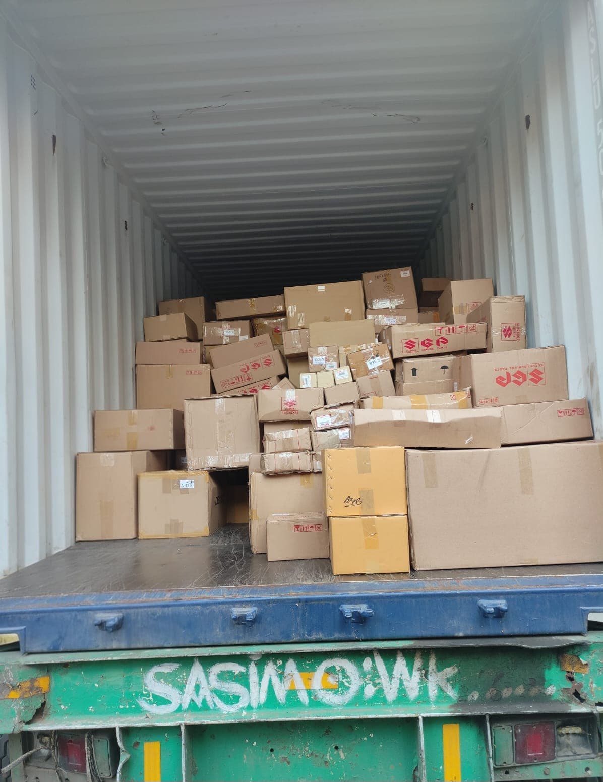 Export container shipment 1